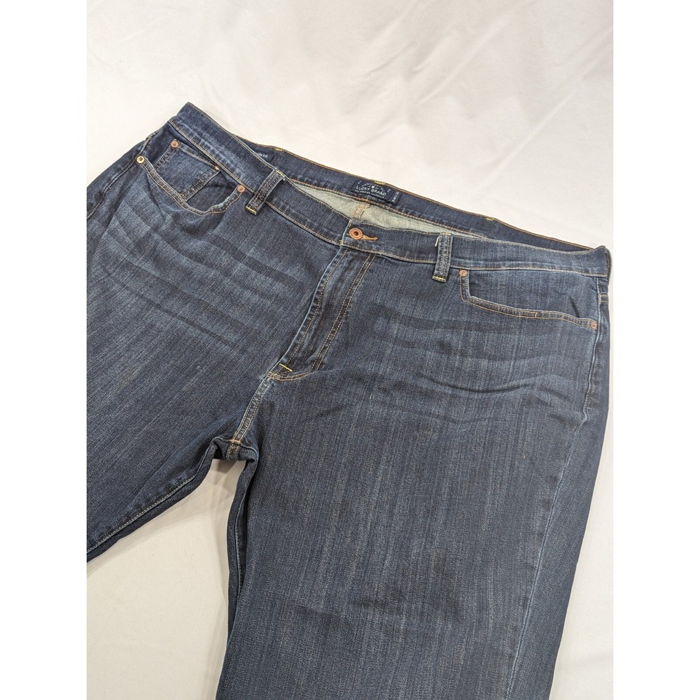 Lucky Brand 181 Relaxed‎ Straight 48x30 (Tag 46W 32L) High Rise Denim Jeans EUC